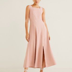 NWOT Pink Mango Sleeveless Maxi Dress, EUR L
